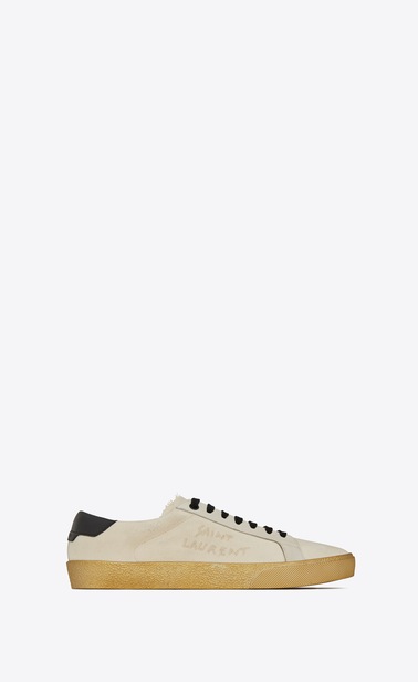 court classic sl/06 embroidered sneaker in canvas